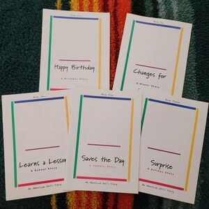 American Girl Pleasant Company 1995 Girl of Today Journal Books